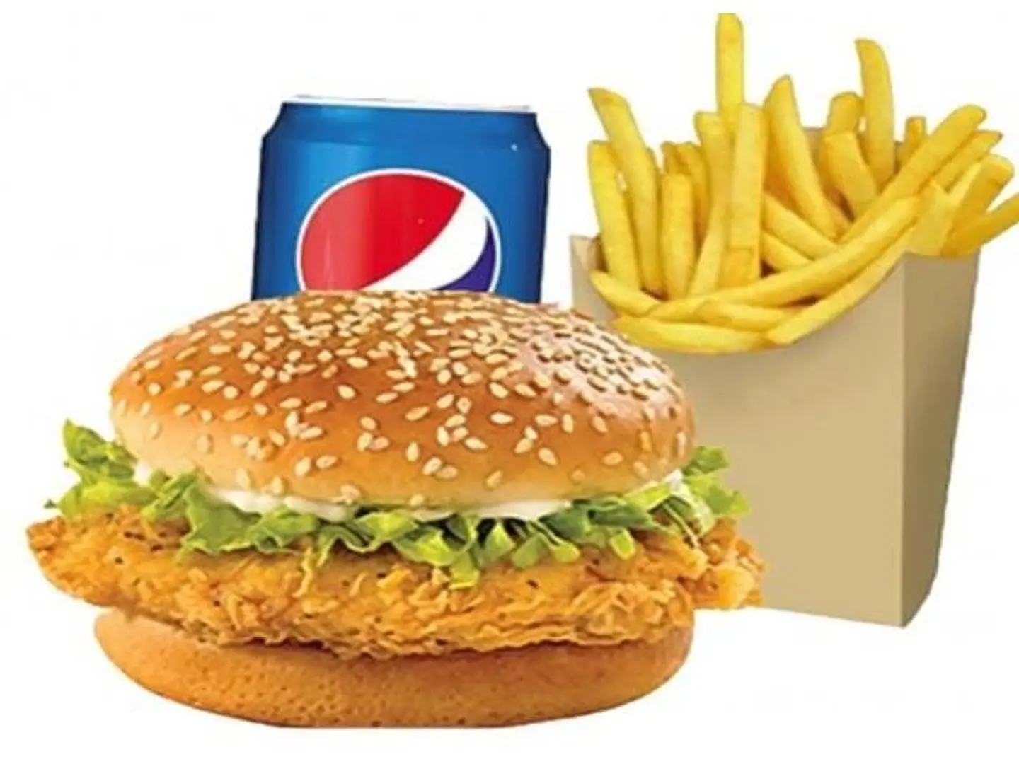 Super Chicken Burger 2 Pieces