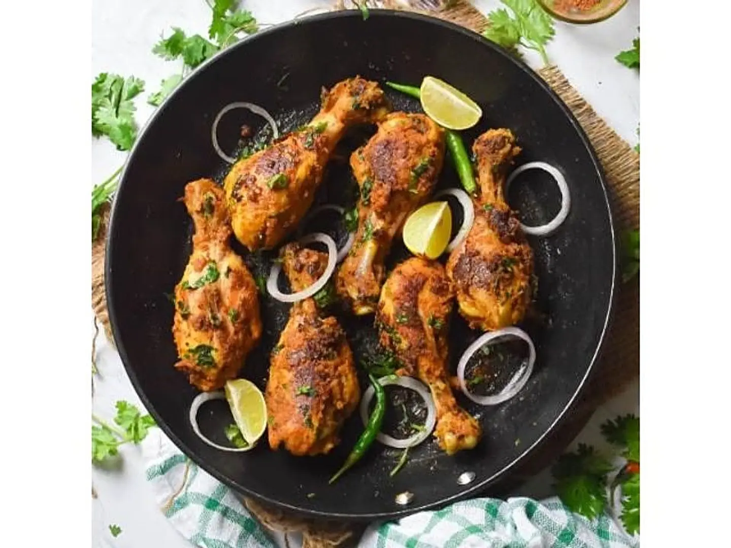 كباب تندوري سيقان الدجاج