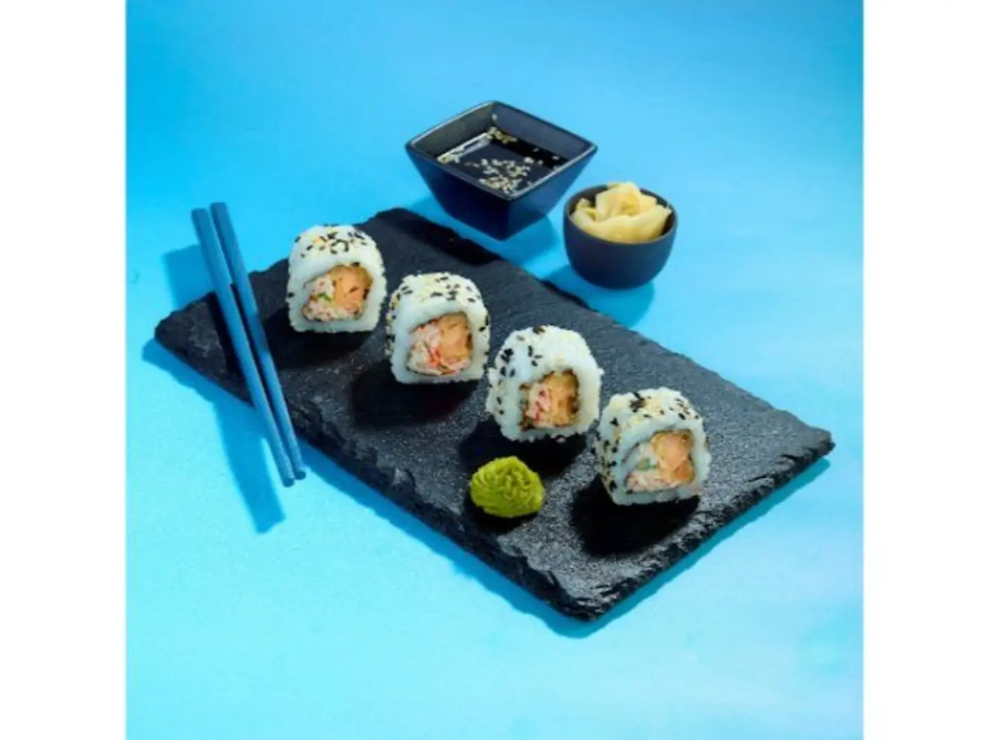 Crab Tempura Salmon