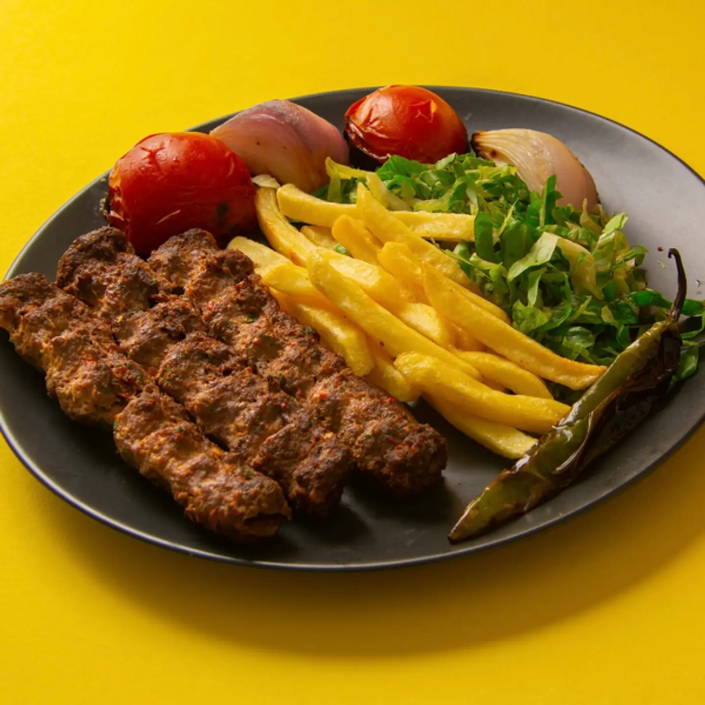 صحن كباب لحم