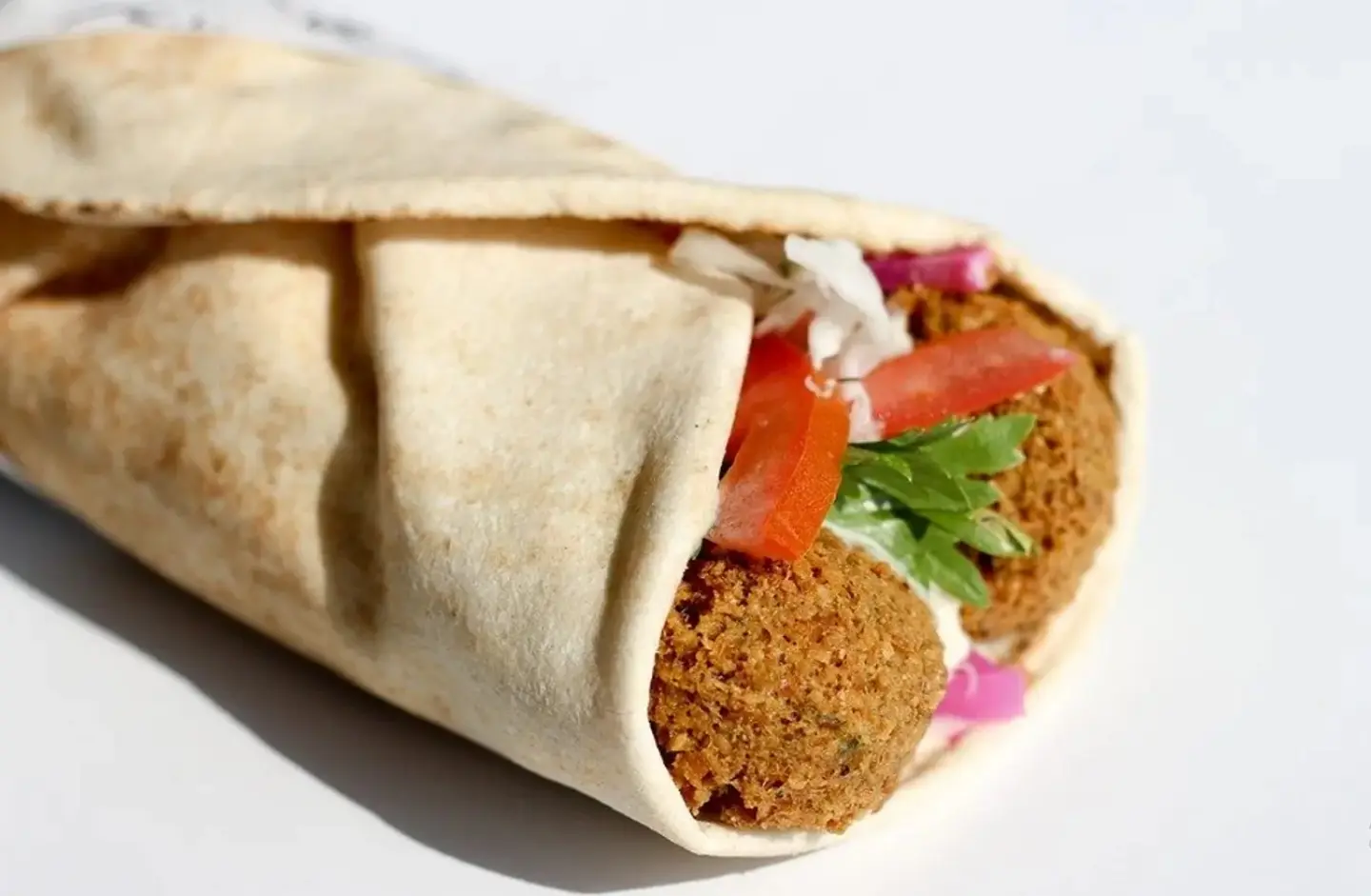 Falafel Sandwich Mixed Bread Without Eggs