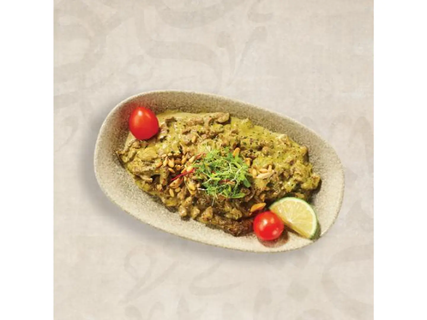 ريب اي بصلصة الحبق