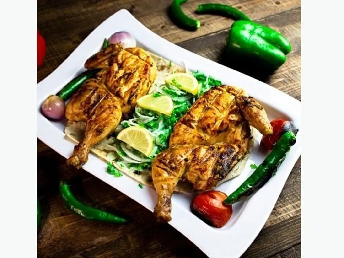 نص حبه دجاج فحم ساده