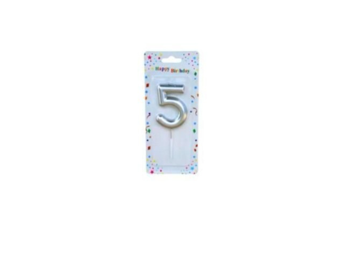 Number 5 Silver