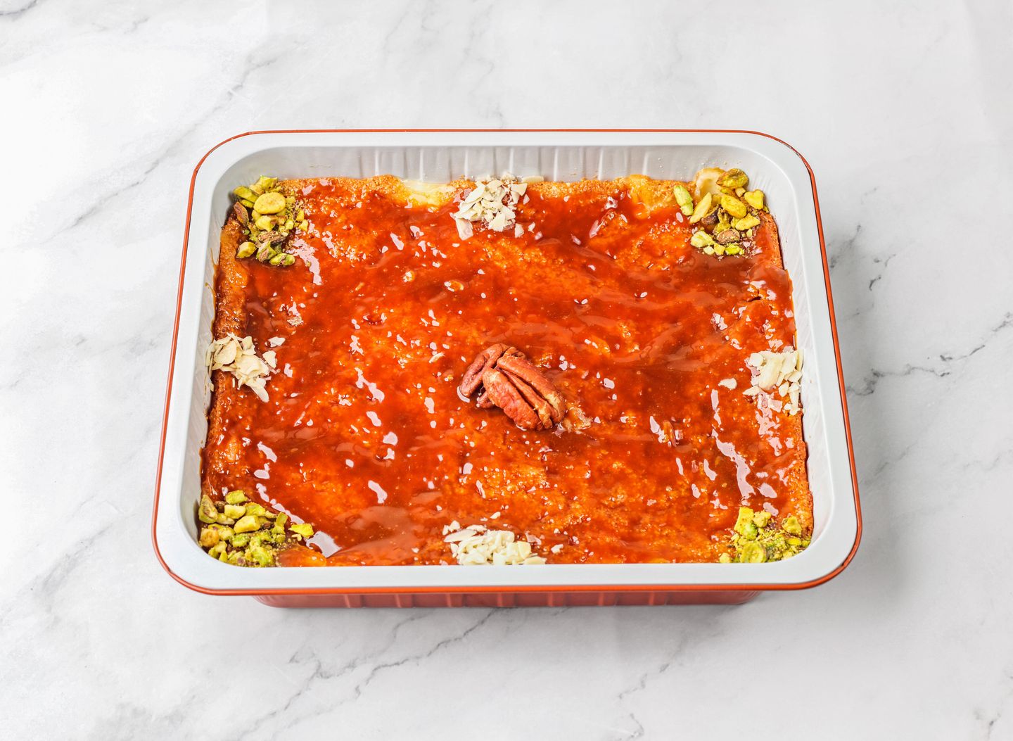 Caramel Basbousa