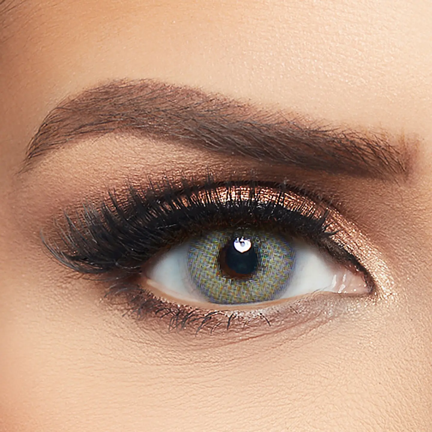 Stardust Gray Colored Contact Lenses By Layala  Pack Of 2