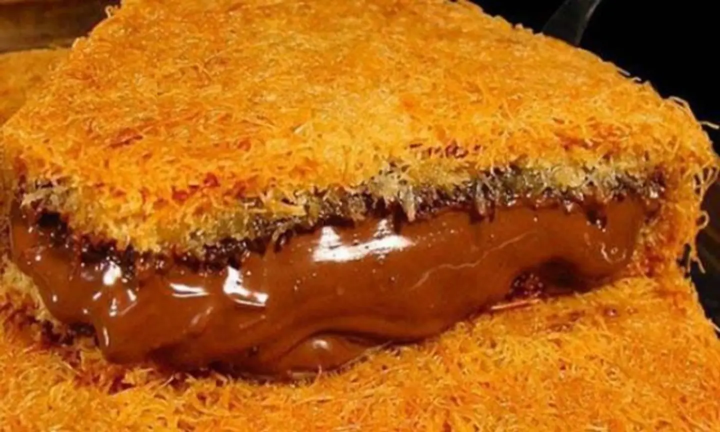 كنافة شكلاته