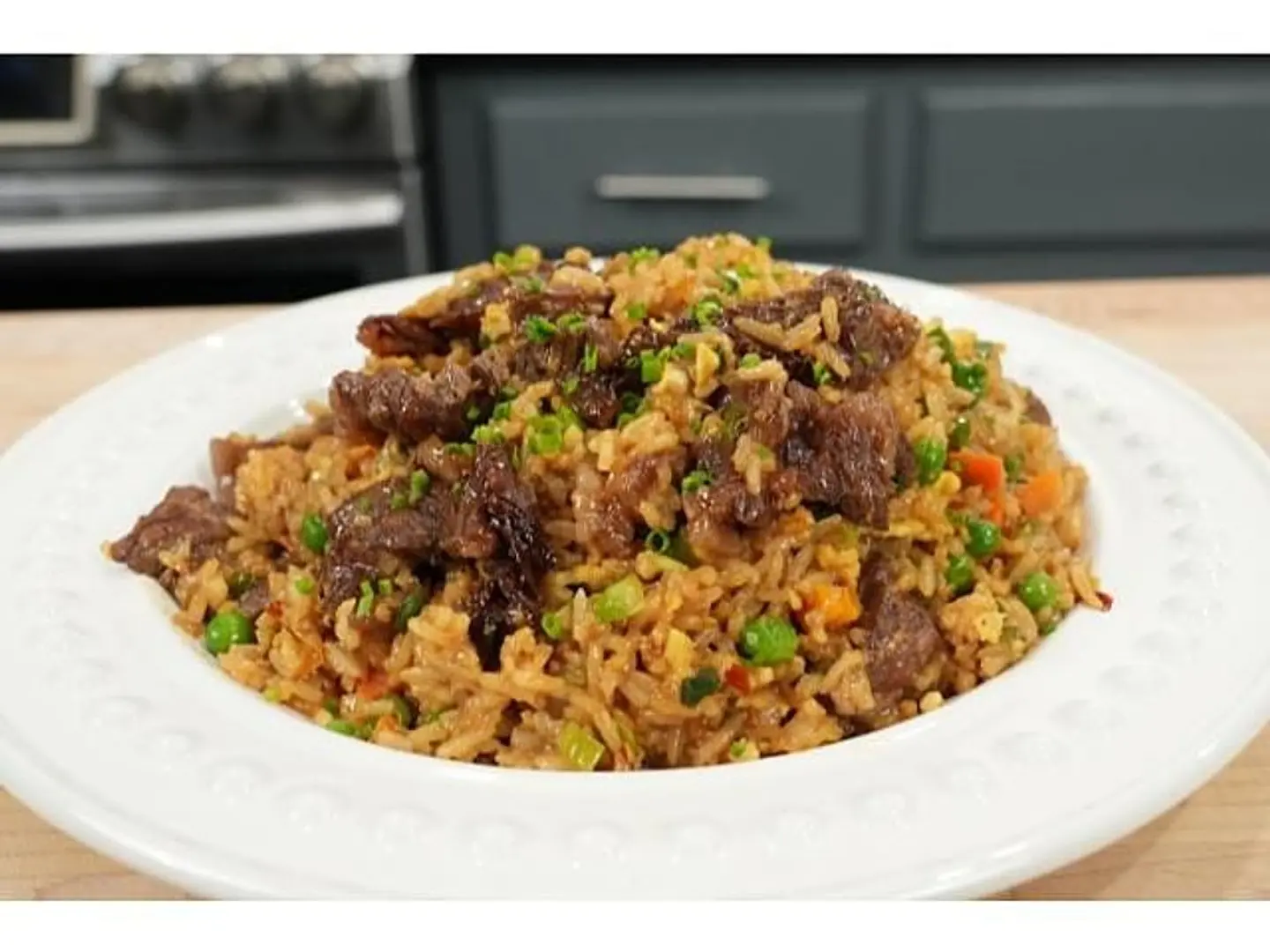 رز مقلي بقر