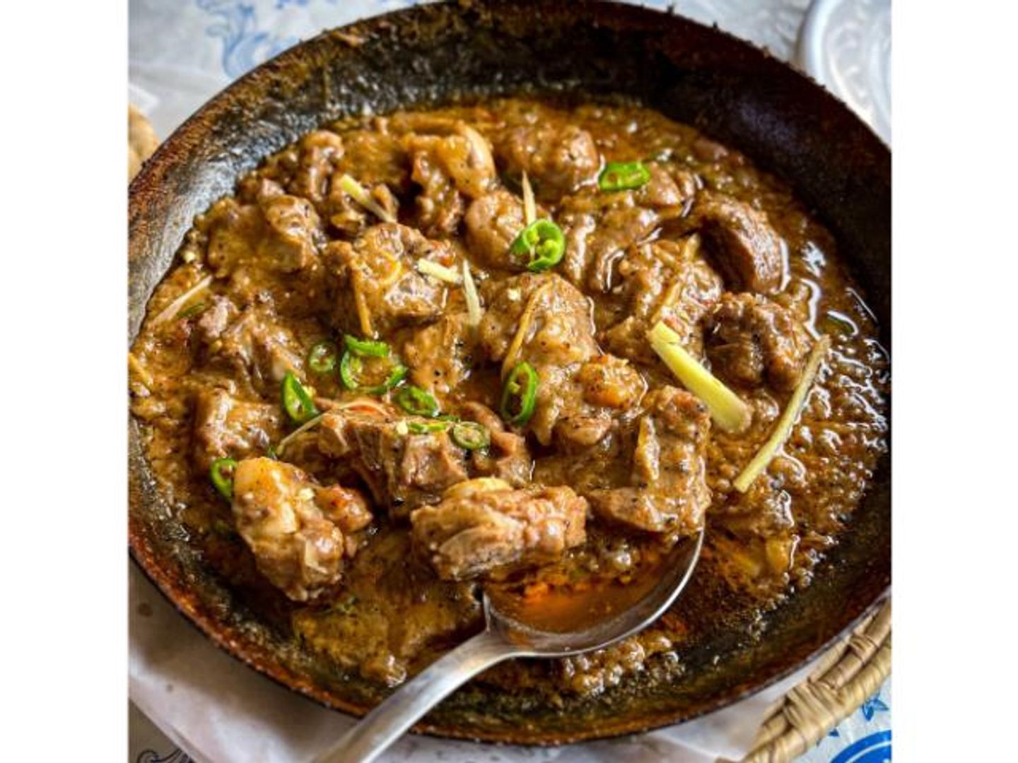Mutton Karahi , Half