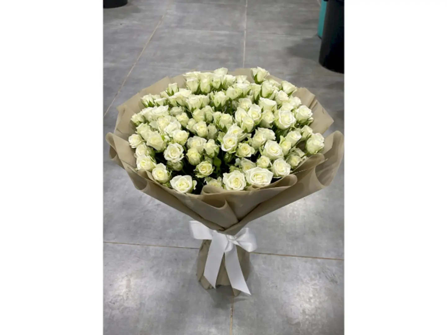 Baby White Rose Bouquet