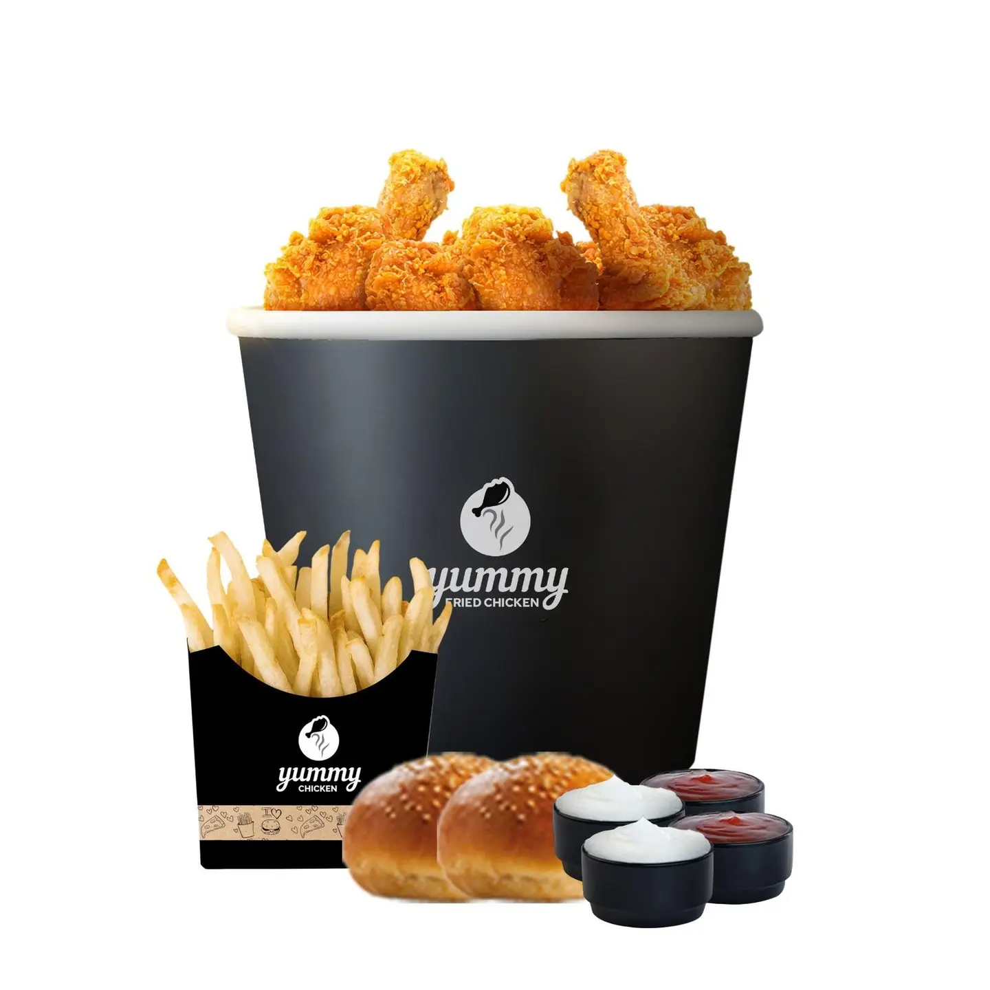 12 Piece Bucket Large
