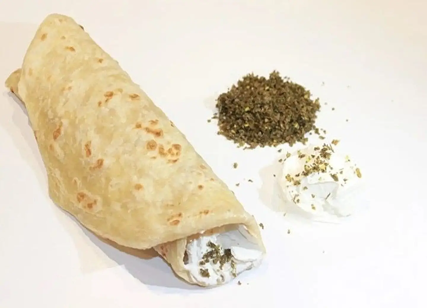 Labneh And Thyme Chapati
