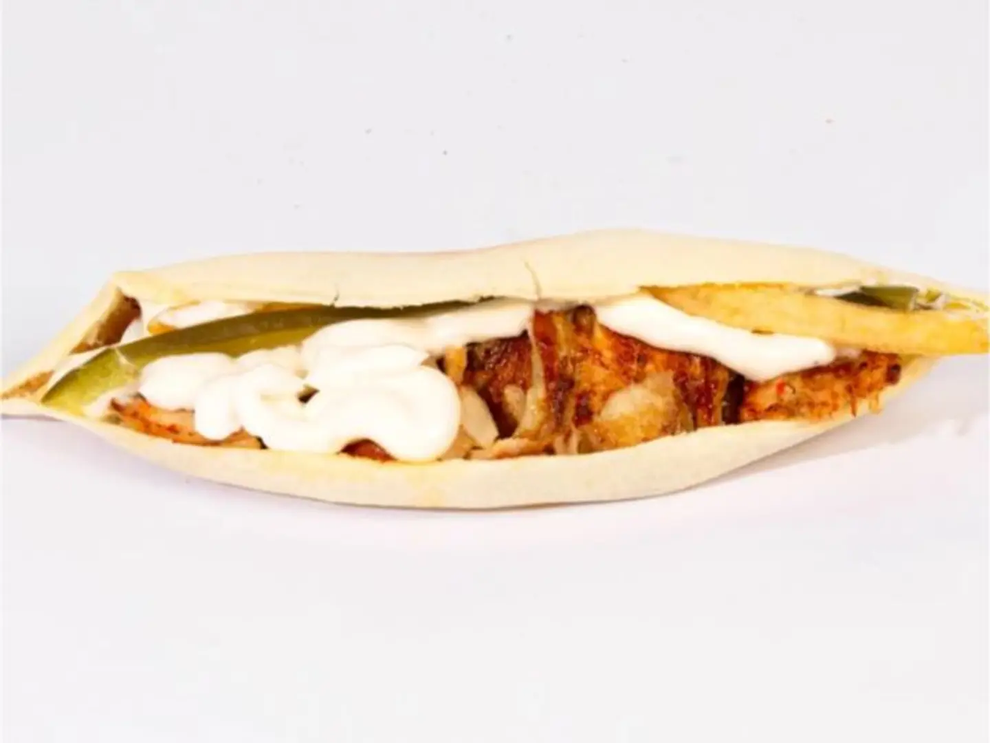 Chicken Mashwāk Sandwich