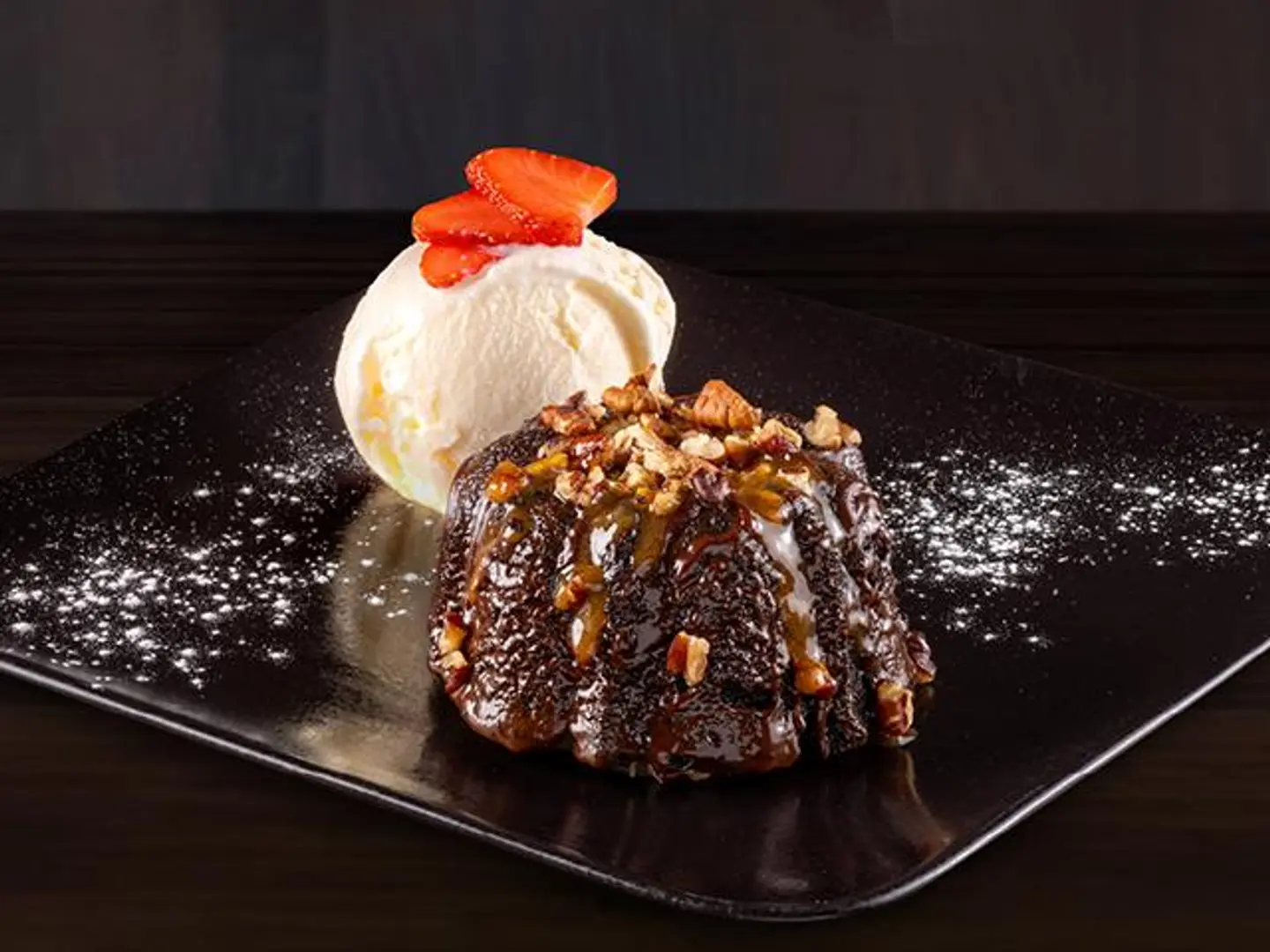 كيك شوكولاتة المولتن