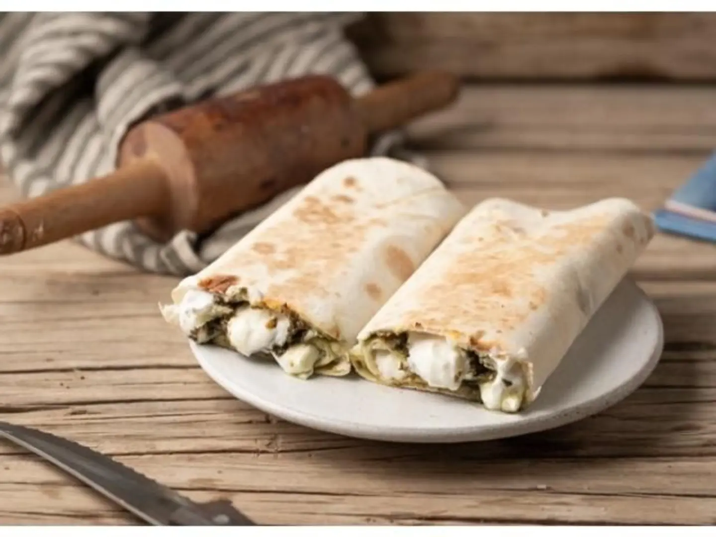 Labneh With Thyme Chapati