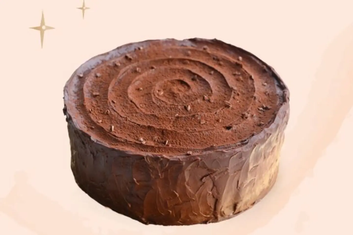 كيك شوكولاتة دبل