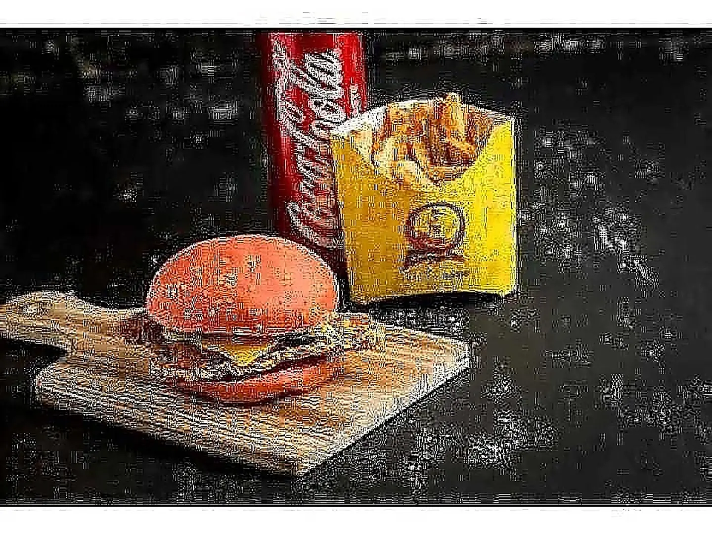 وجبة زنجر بالجبن