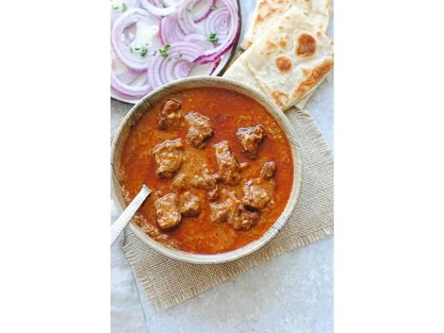 لحم كورما بدون عظم