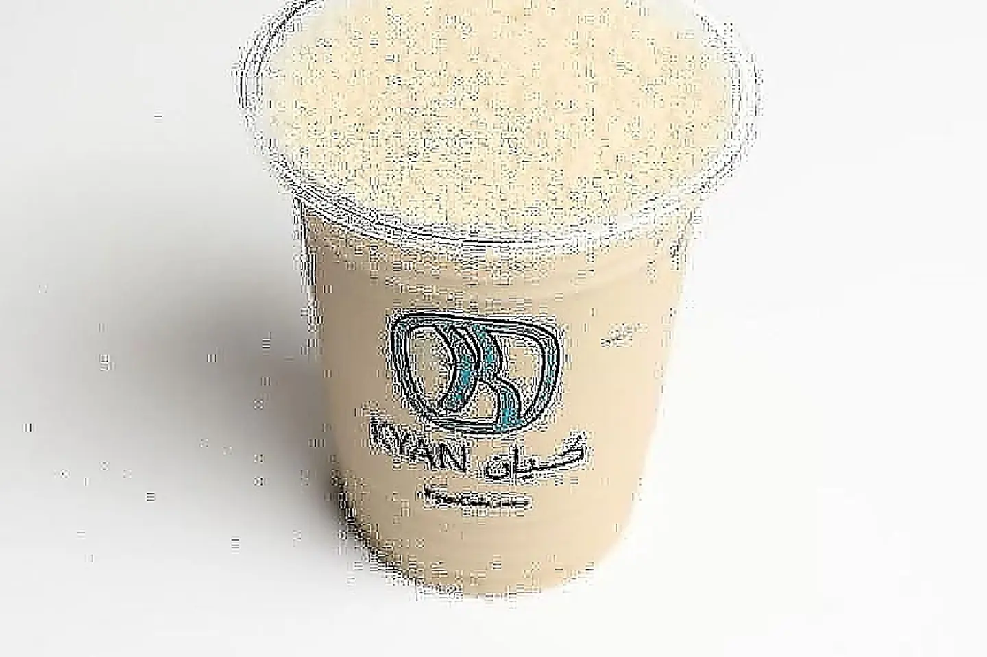 ايس شيكن وايت موكا