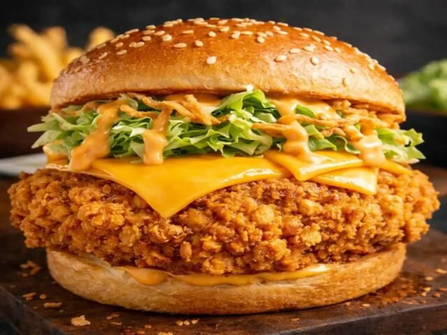 Crunchy Burger