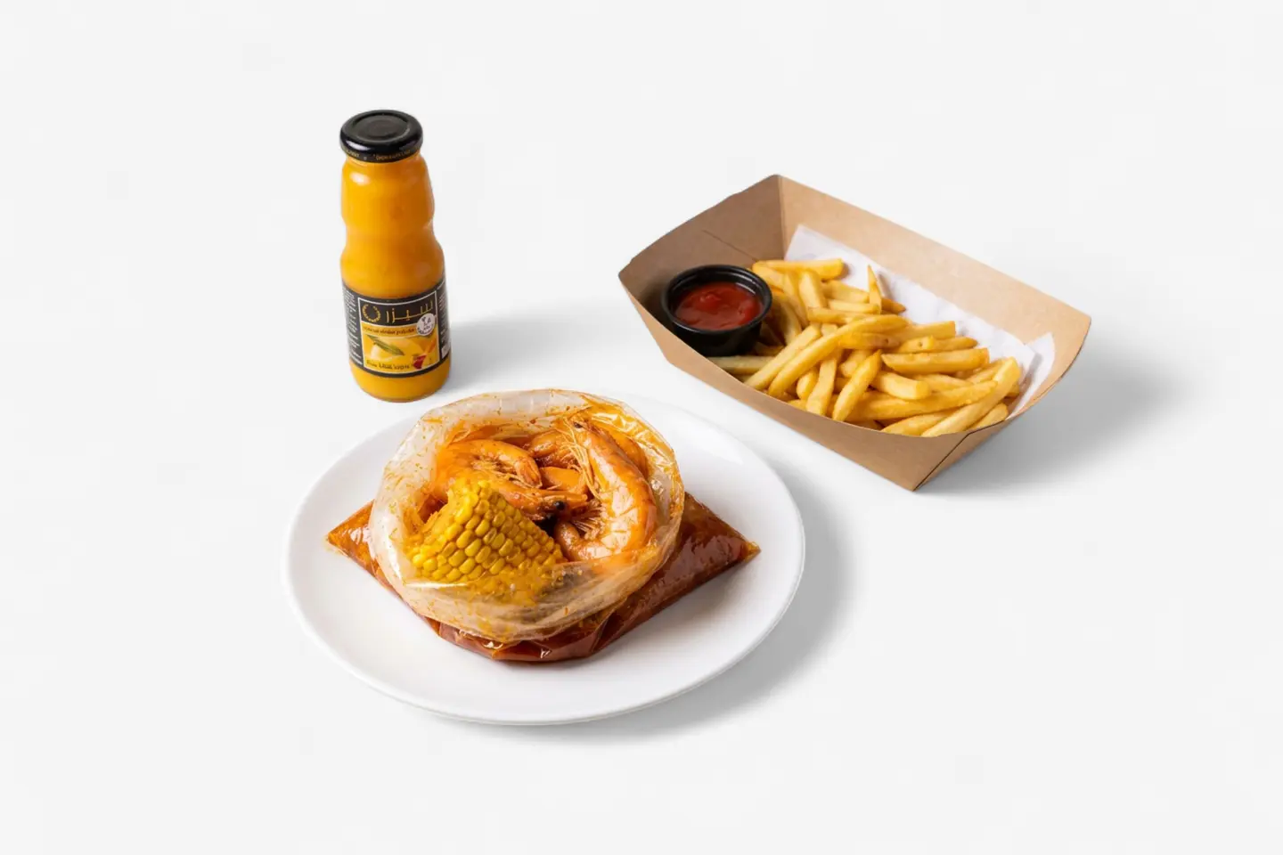 Shrimp And Sauce Kids Meal