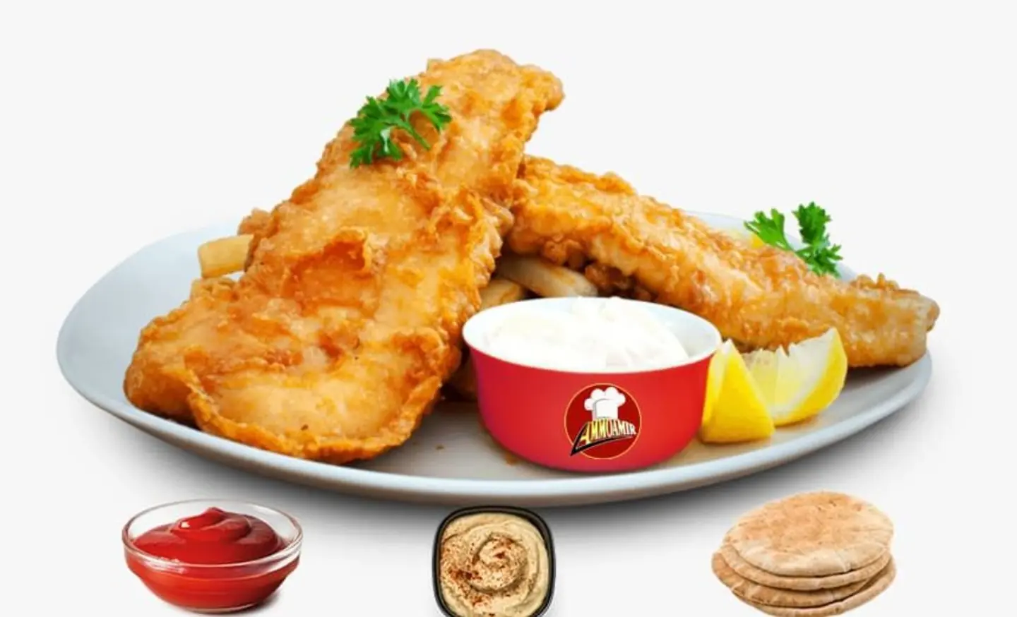 بروستد سمك