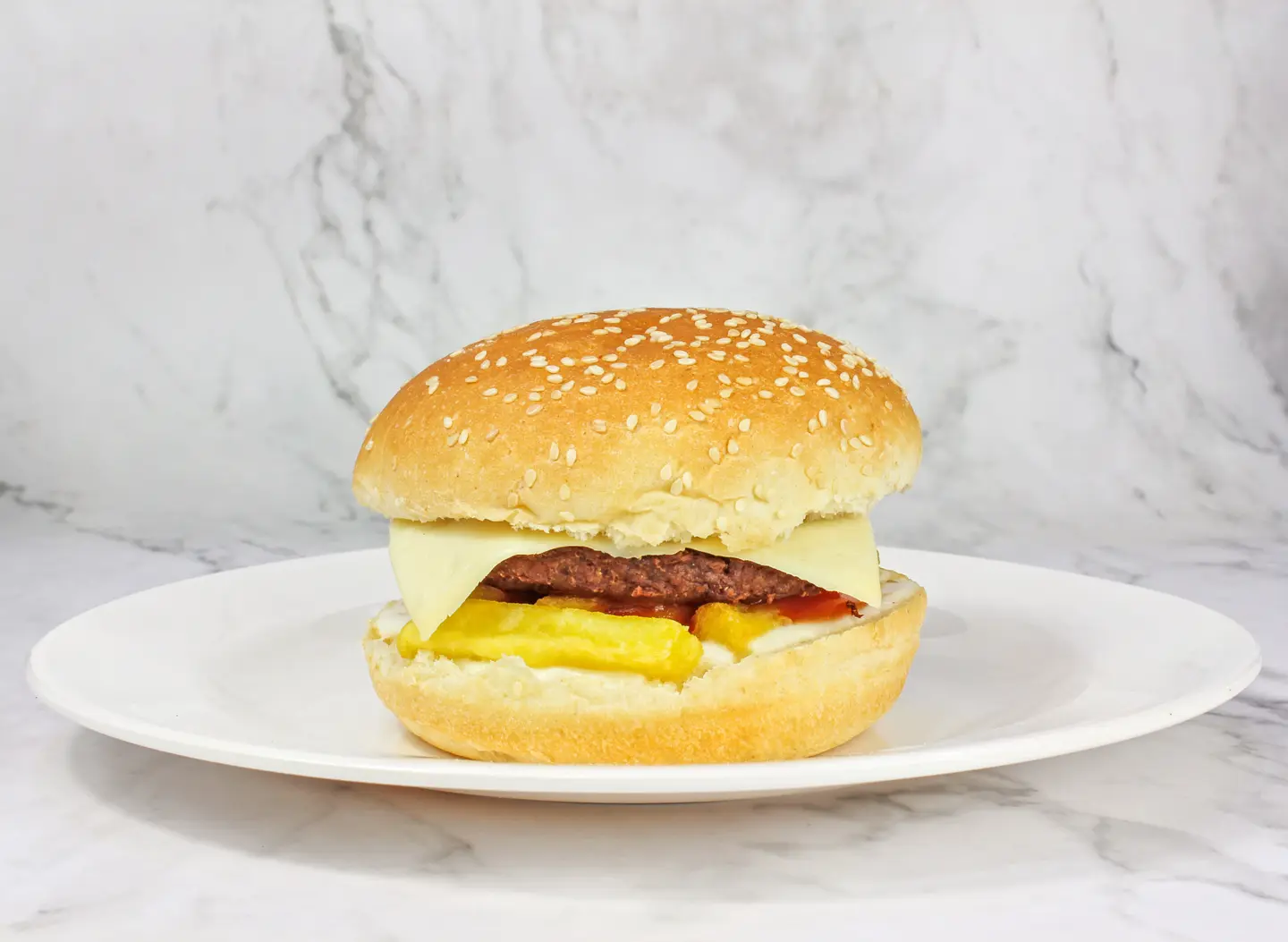 Beef And Cheese Burger