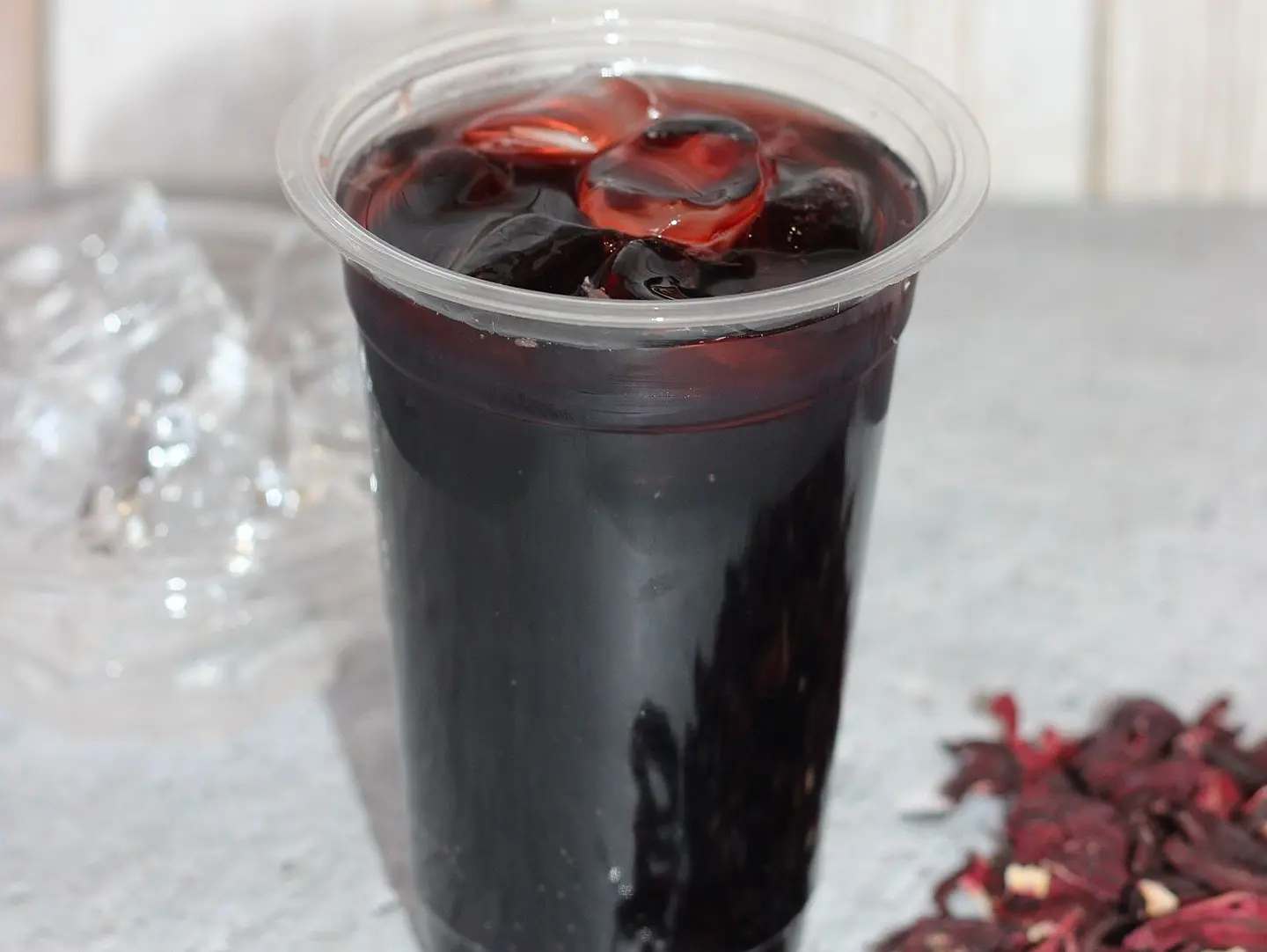 Iced Hibiscus Cup