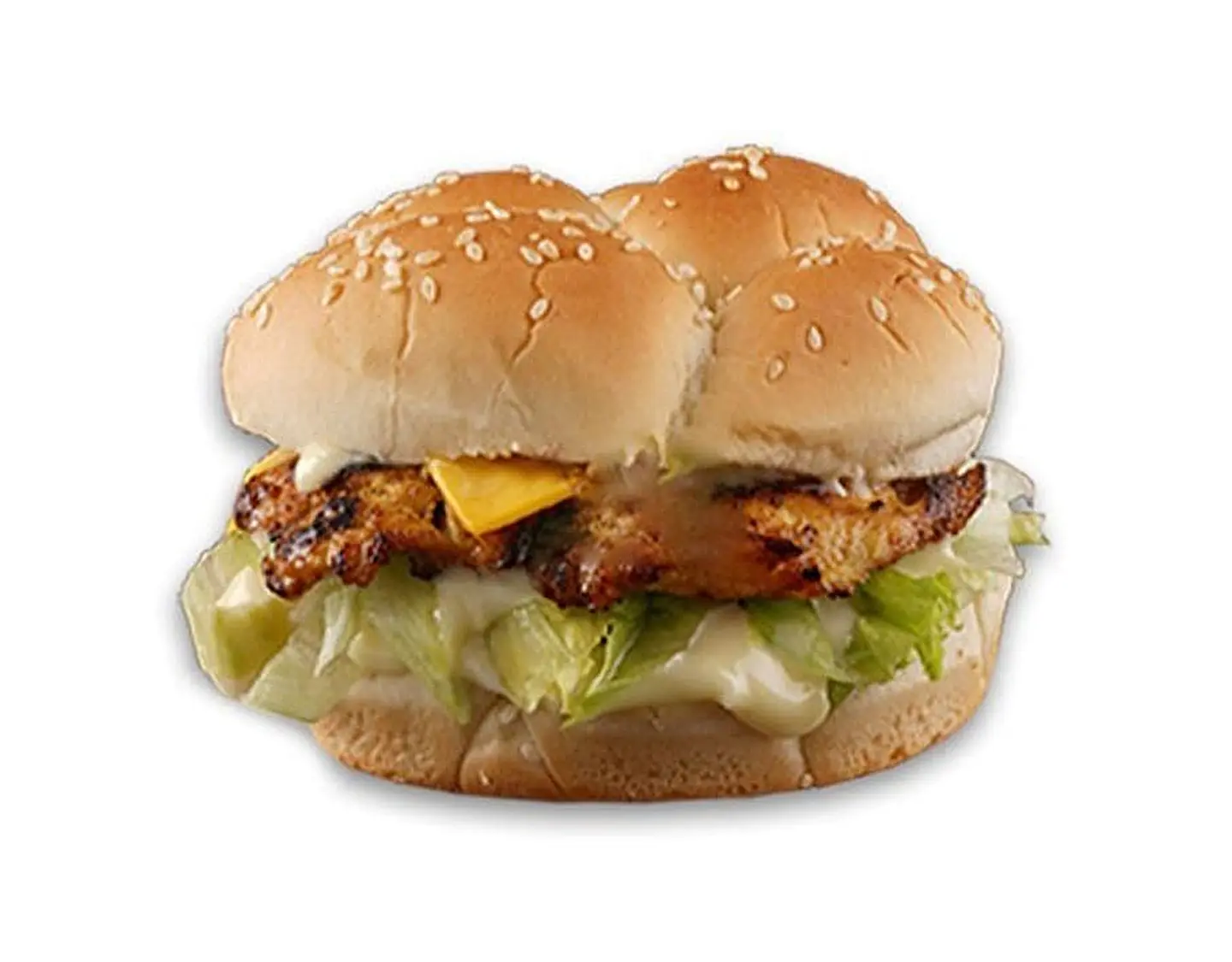 وجبة اثنين برجر دجاج مشوي