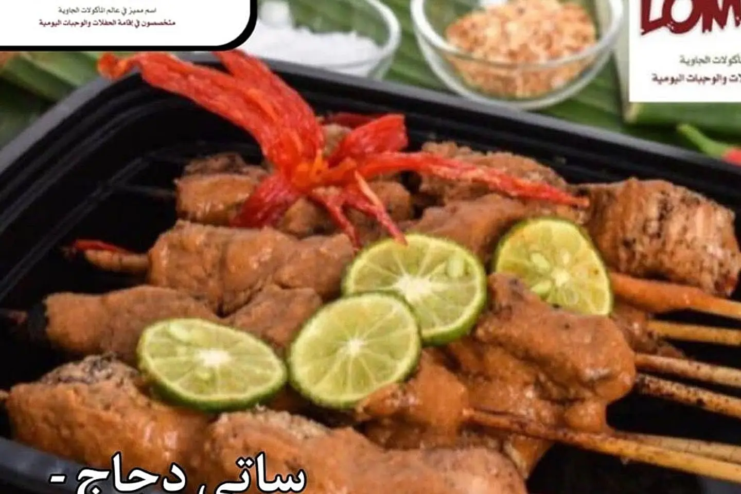 ساتي دجاج 5 اسياخ