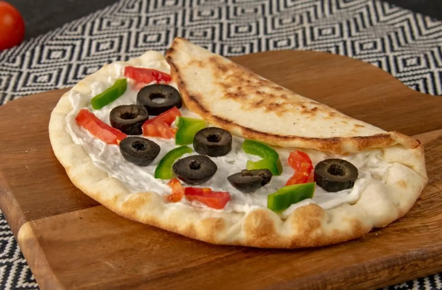 لبنة بالخضار
