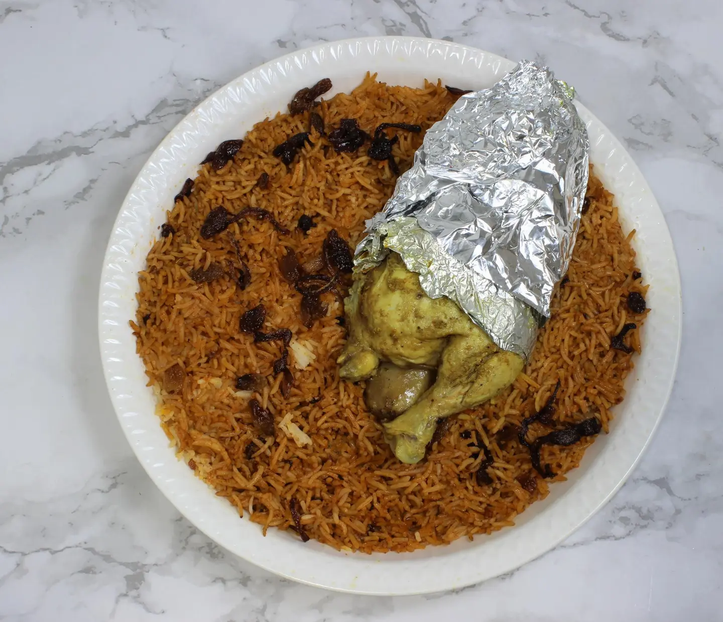 Half Haneeth Chicken With Rice