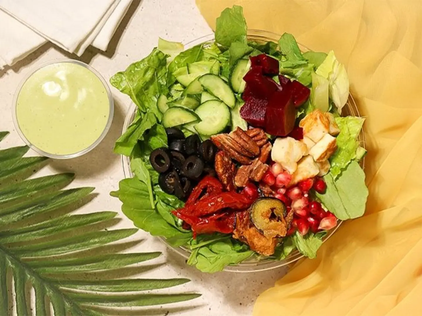 Party Halloumi Salad