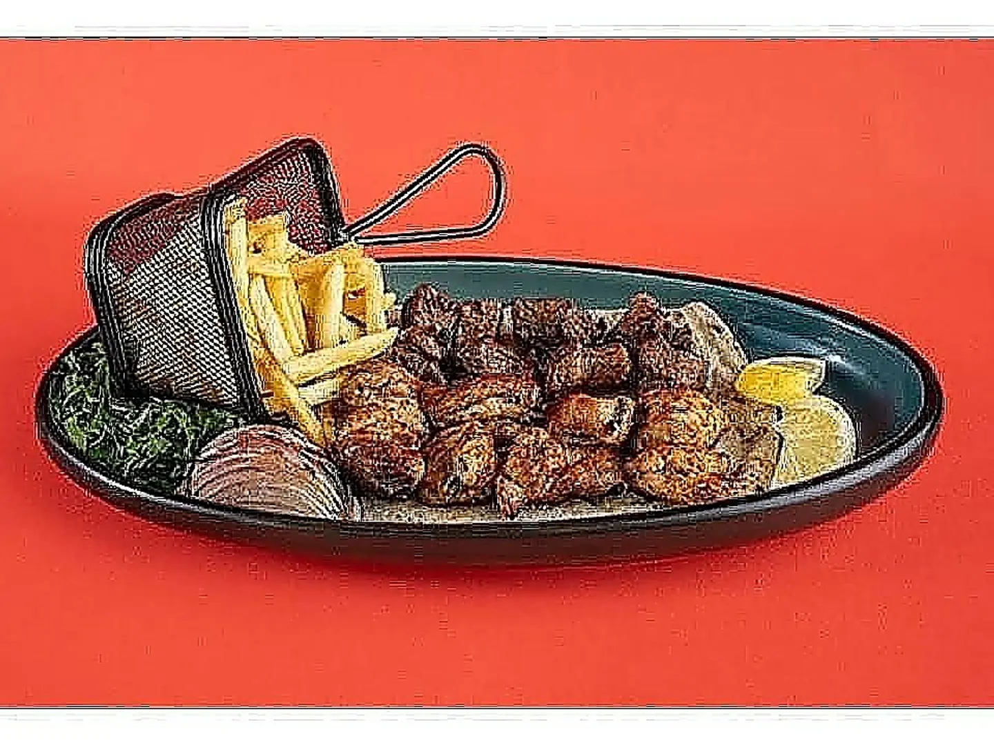 Mixed Grilled Skewers Plate