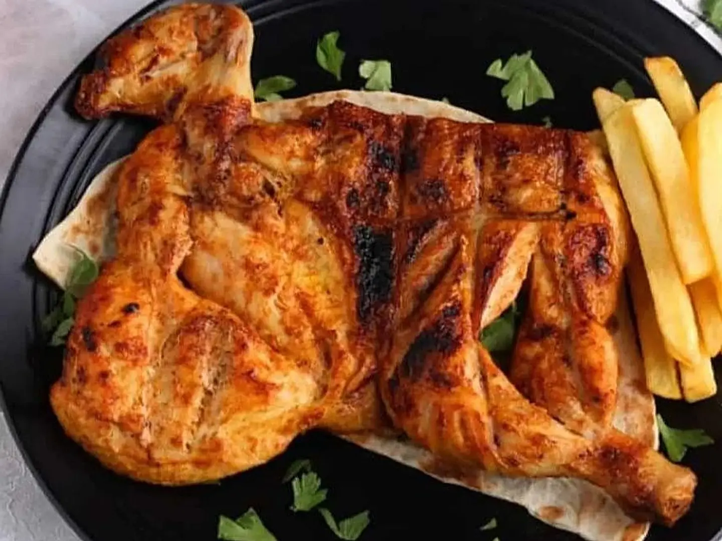 Half A Charcoal Grilled Chicken