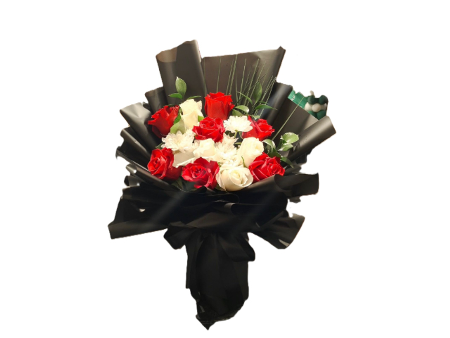 Mixed Jori Bouquet White And Red