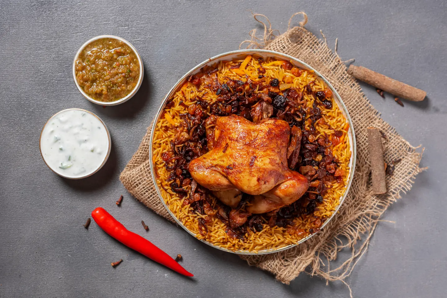 نصف دجاج شواية