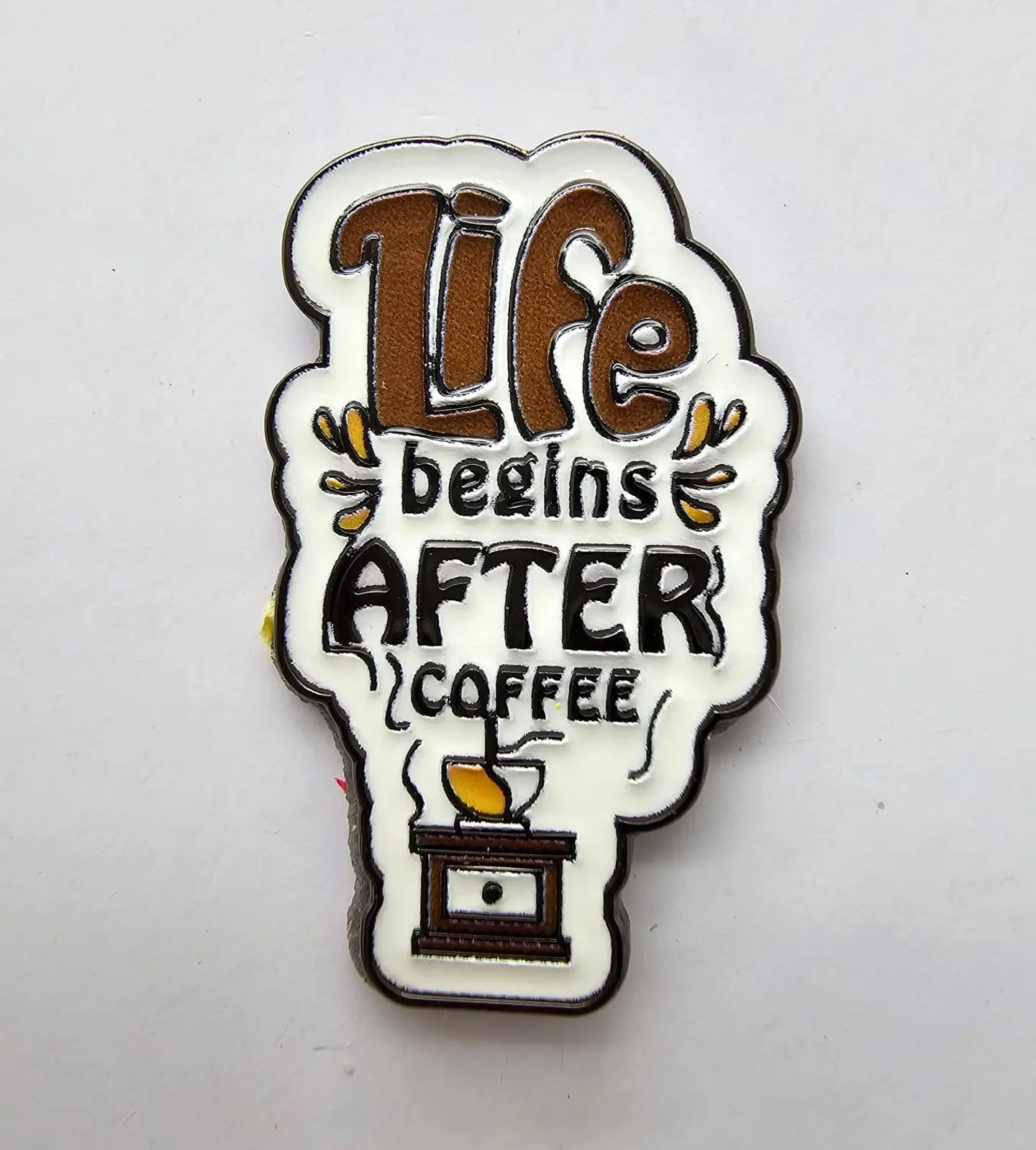 Coffee Love Metal Mobile Sticker 0303