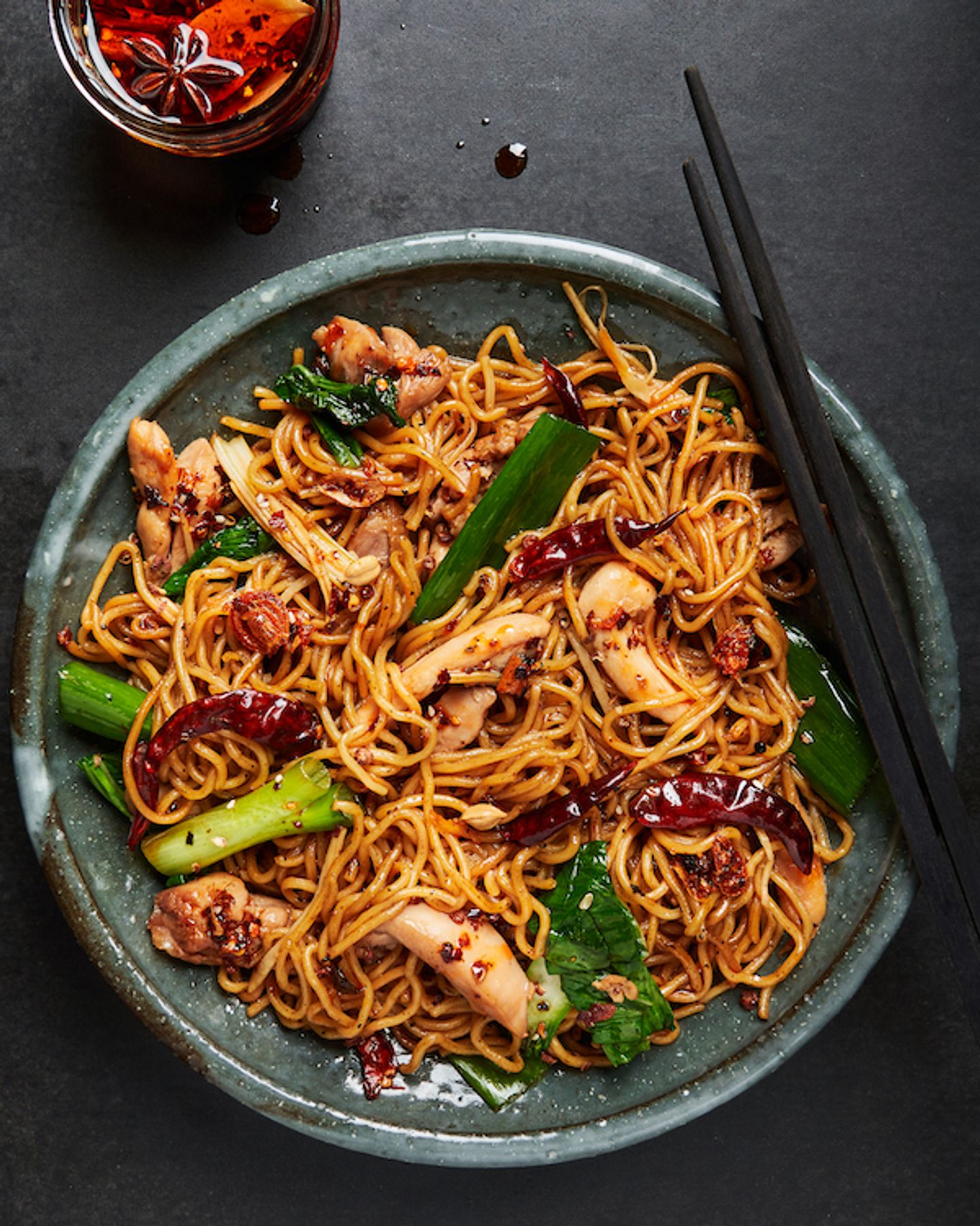 Szechwan Noodles Chicken