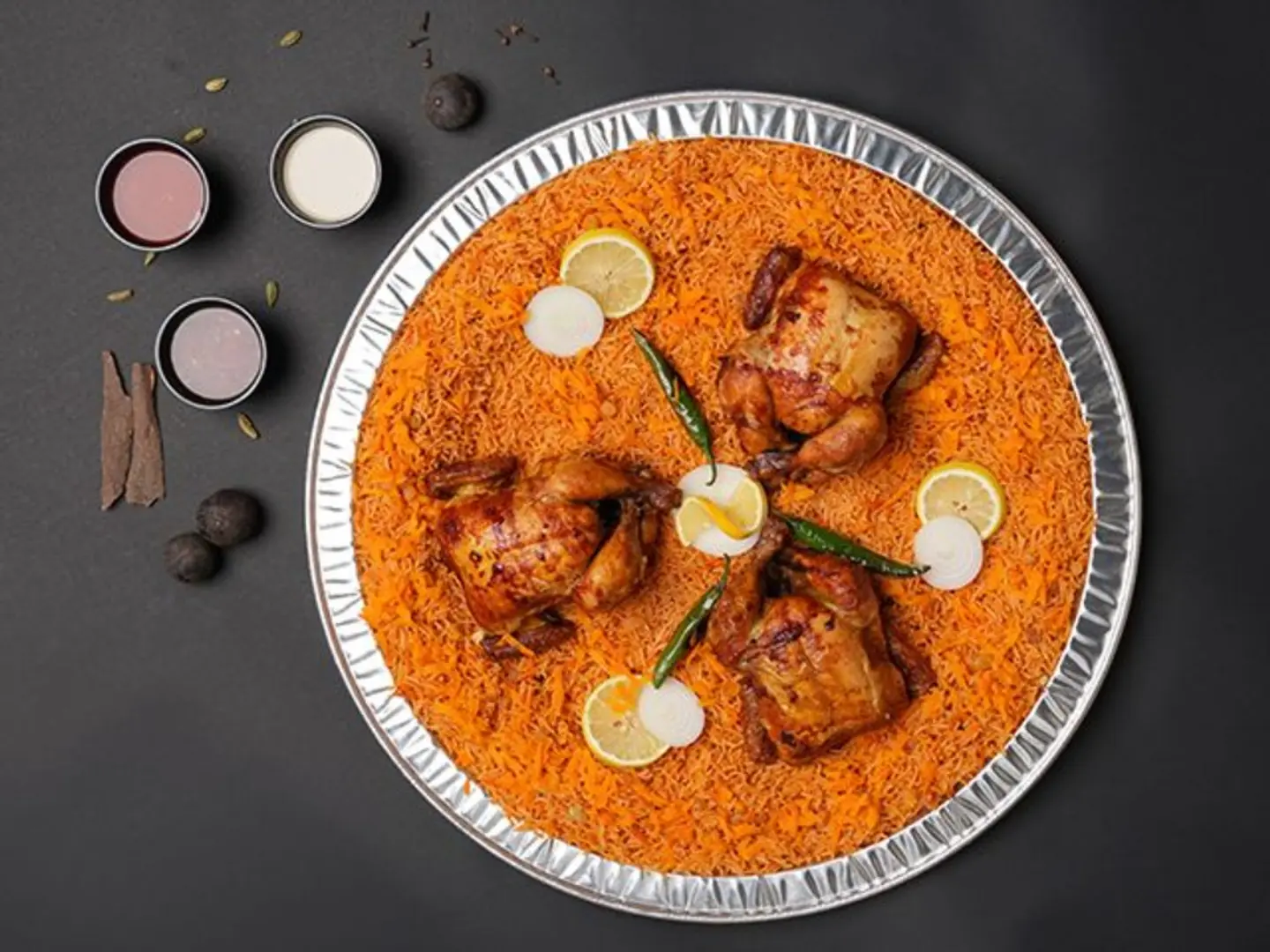 3 حبات دجاج شواية