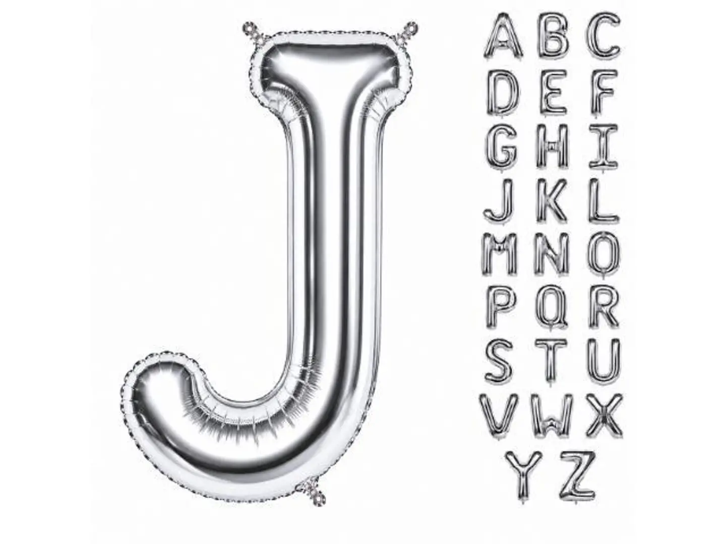 بالون فضي J