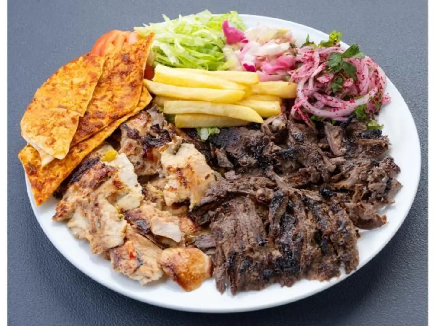 Mixed Shawarma Plate