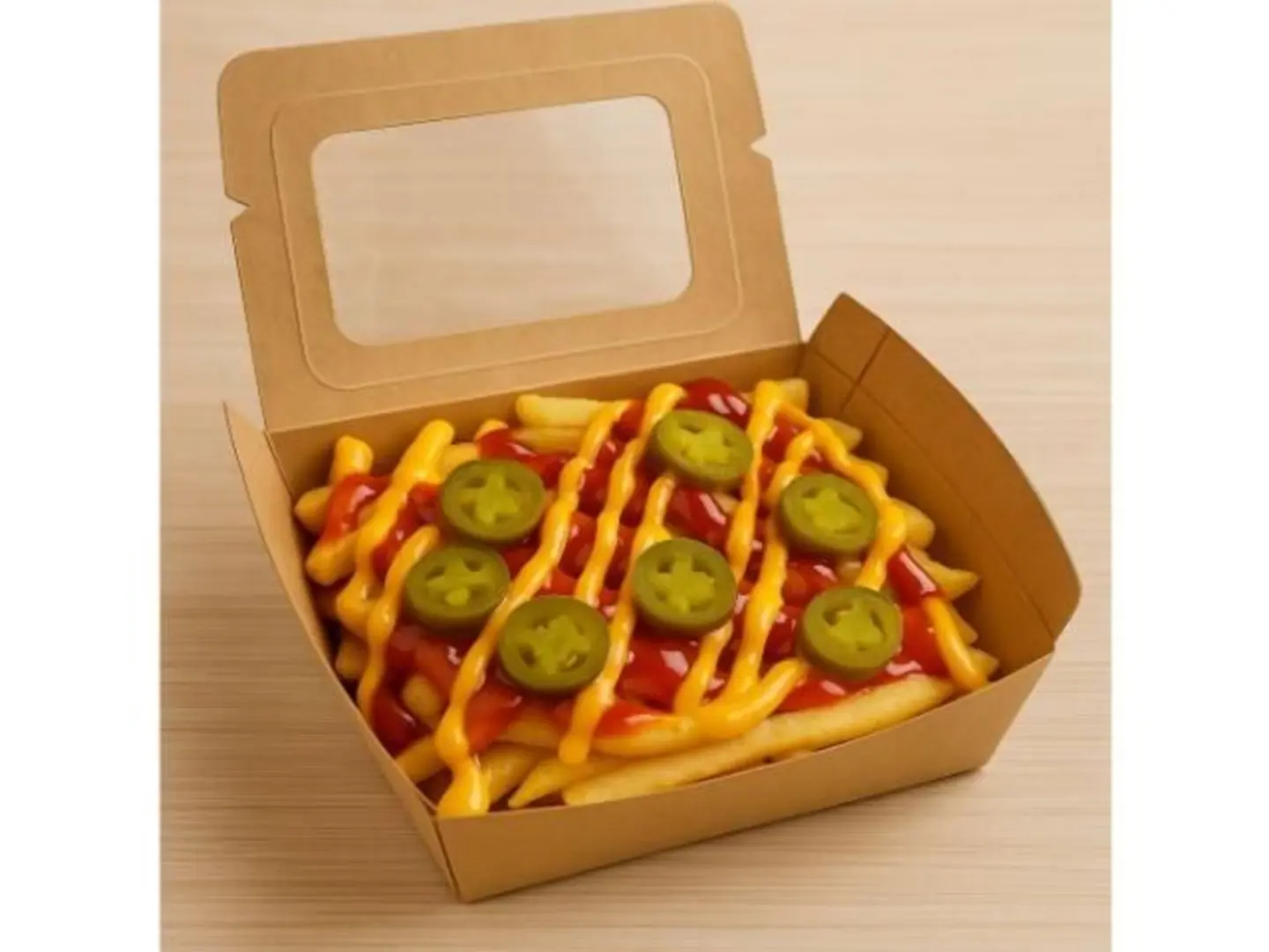 بطاطس جبن شيدر وهلابينو