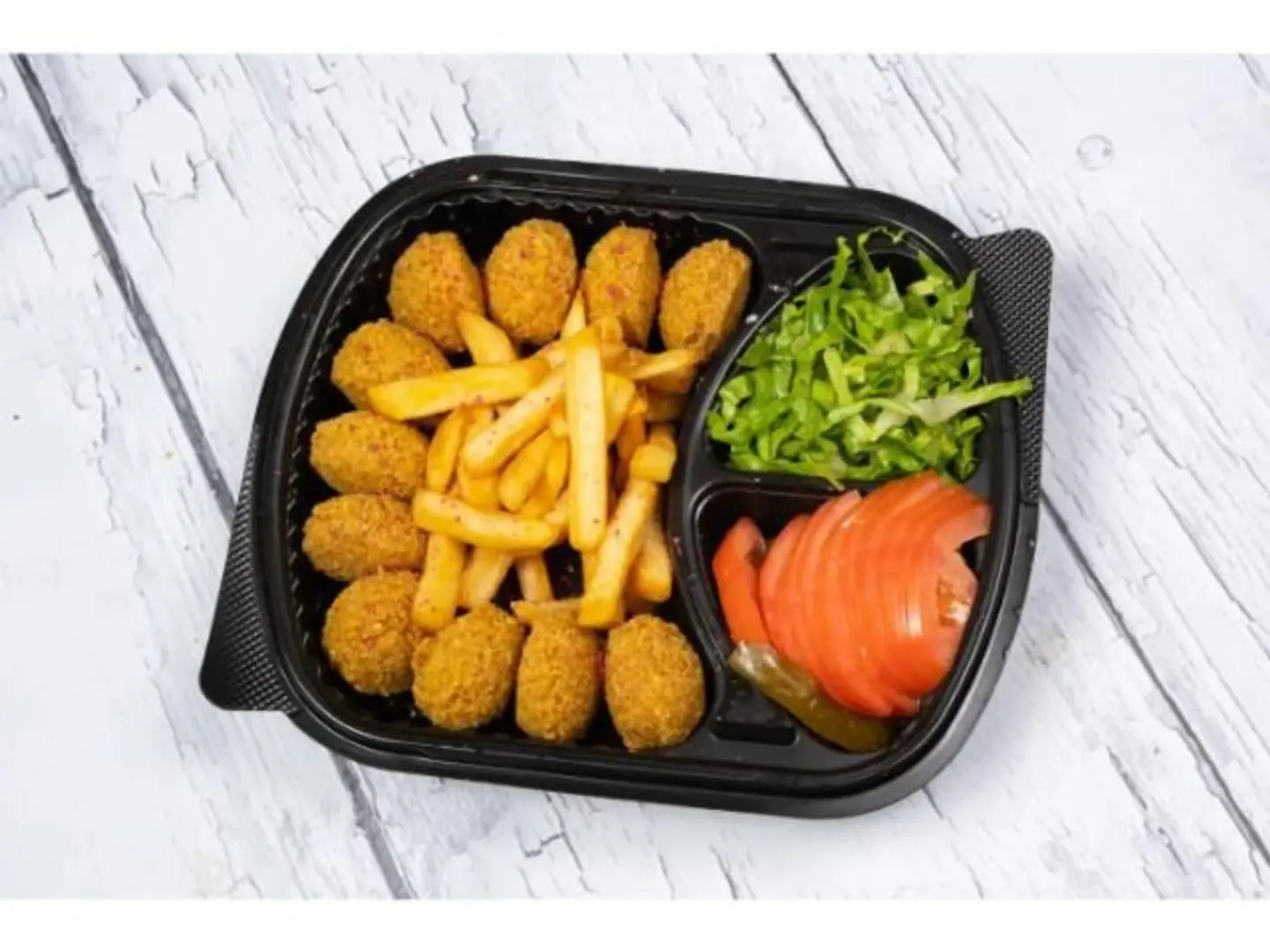 صحن مشكل فلافل صغير