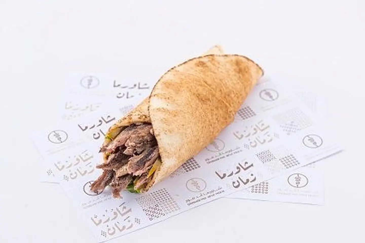 شاورما زمان لحم