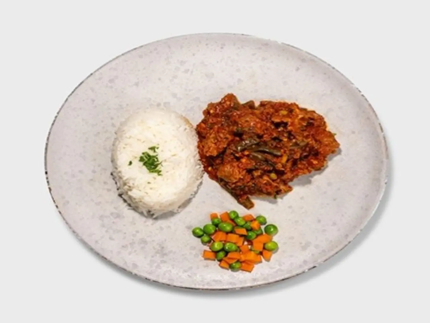 Green Beans Beef With Vermicelli Rice