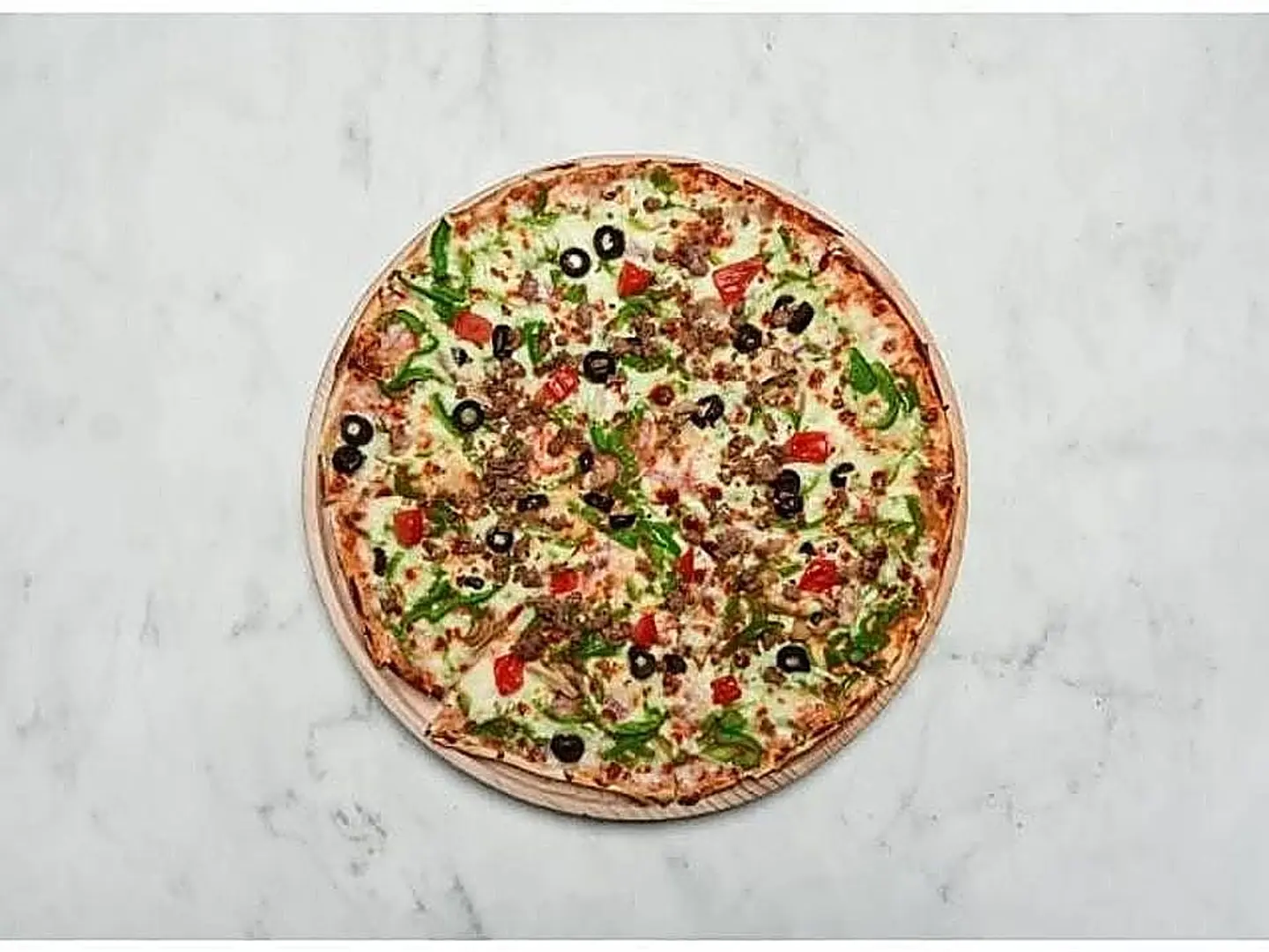 Ground Beef Pizza