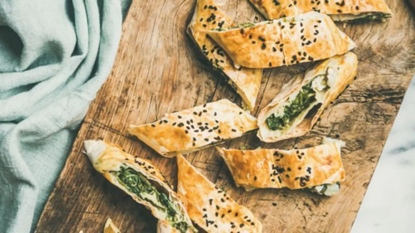 سبانخ بالجبن