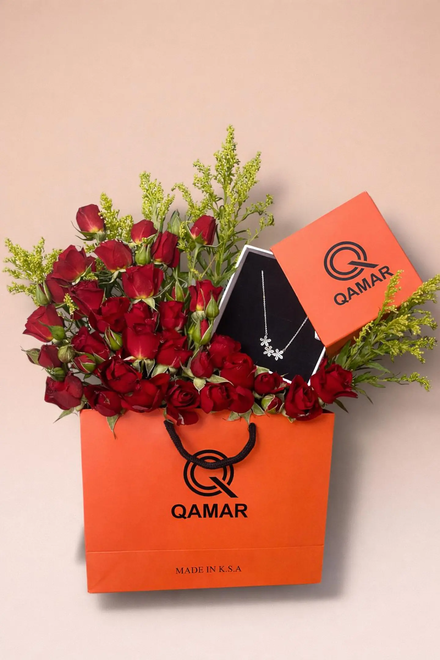 تنسيق سلسال مع ورد 4