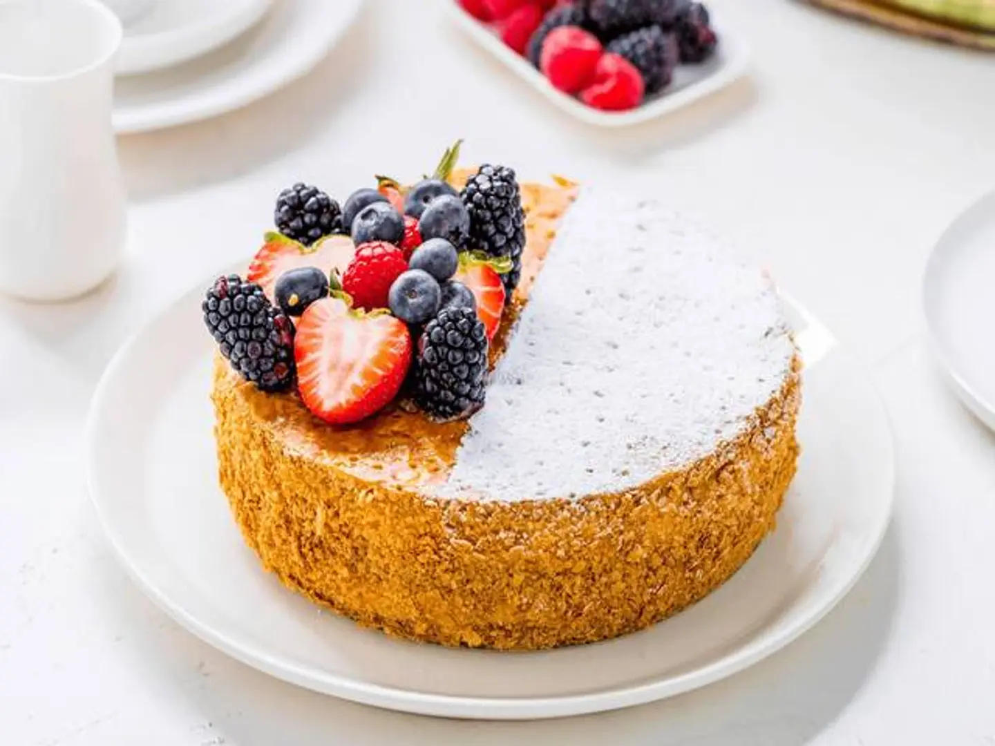 Passion Fruit Mille Feuille